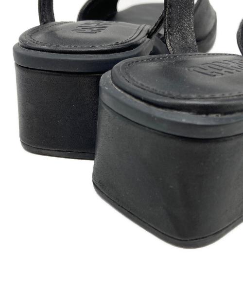 CAMPER（カンペール）CAMPER (カンペール) Kora Sandal レザーサンダル ブラック サイズ:36の古着・服飾アイテム