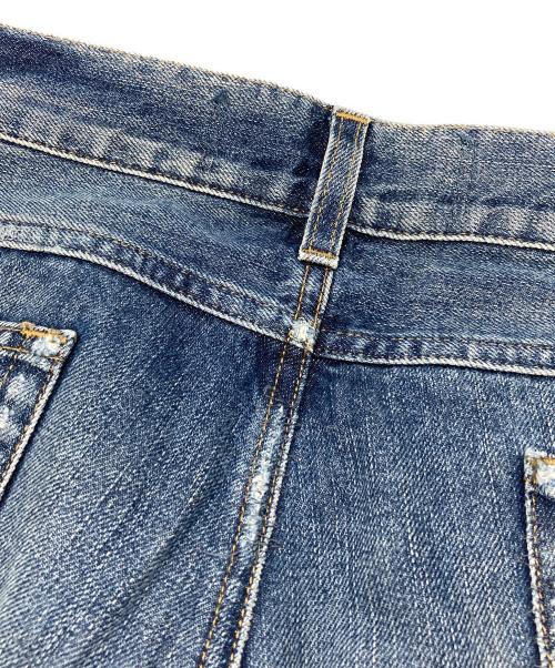 DOLCE & GABBANA（ドルチェ＆ガッバーナ）DOLCE & GABBANA (ドルチェ＆ガッバーナ) ダメージ×リペアデニムパンツ ブルー サイズ:52の古着・服飾アイテム