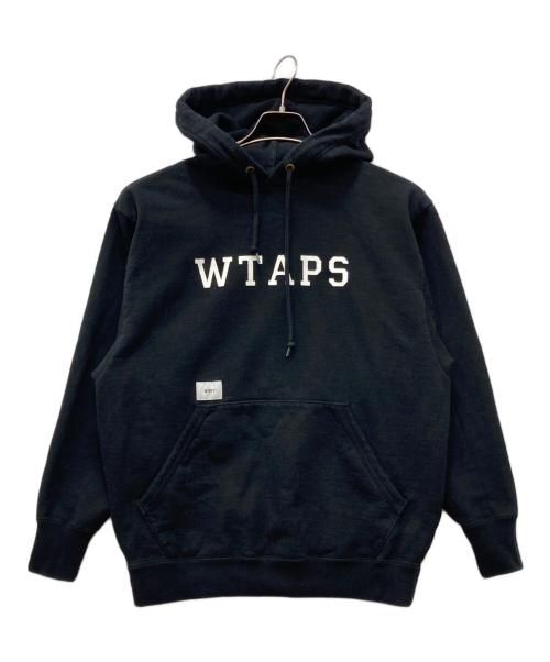 WTAPS（ダブルタップス）WTAPS (ダブルタップス) ACADEMY HOODY COTTON ブラック サイズ:01の古着・服飾アイテム