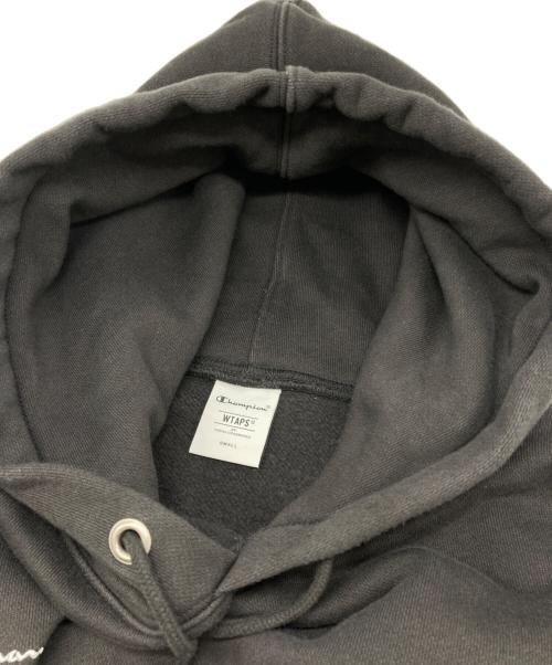 WTAPS（ダブルタップス）WTAPS (ダブルタップス) Champion (チャンピオン) Academy Hooded プルオーバーパーカー ブラック サイズ:Sの古着・服飾アイテム