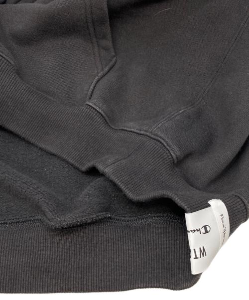 WTAPS（ダブルタップス）WTAPS (ダブルタップス) Champion (チャンピオン) Academy Hooded プルオーバーパーカー ブラック サイズ:Sの古着・服飾アイテム