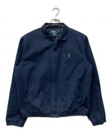 POLO RALPH LAUREN（ポロ・ラルフローレン）の古着「チェックライニングスイングトップ」｜ネイビー