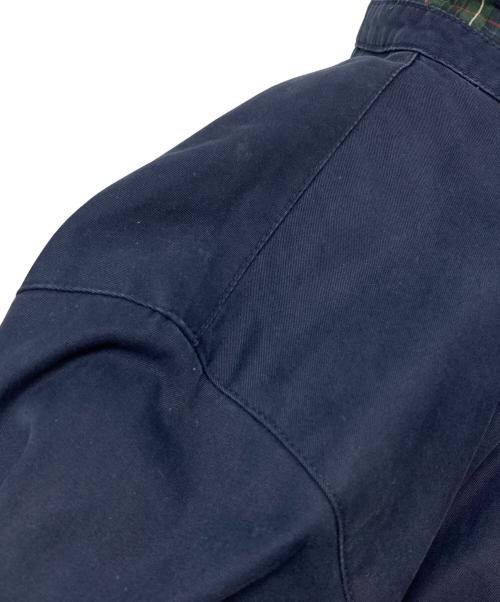 POLO RALPH LAUREN（ポロ・ラルフローレン）POLO RALPH LAUREN (ポロ・ラルフローレン) チェックライニングスイングトップ ネイビー サイズ:Lの古着・服飾アイテム
