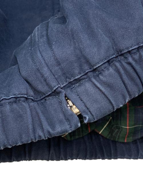 POLO RALPH LAUREN（ポロ・ラルフローレン）POLO RALPH LAUREN (ポロ・ラルフローレン) チェックライニングスイングトップ ネイビー サイズ:Lの古着・服飾アイテム