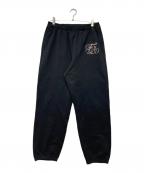 BEAMSビームス）の古着「FUTURE ARCHIVE / EMBLEM LOGO SWEAT PANTS」｜ブラック