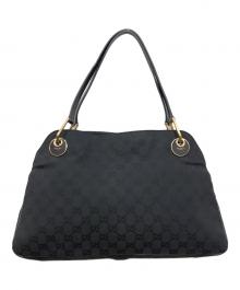 GUCCI（グッチ）の古着「GGキャンバス ショルダーバッグ」｜ブラック