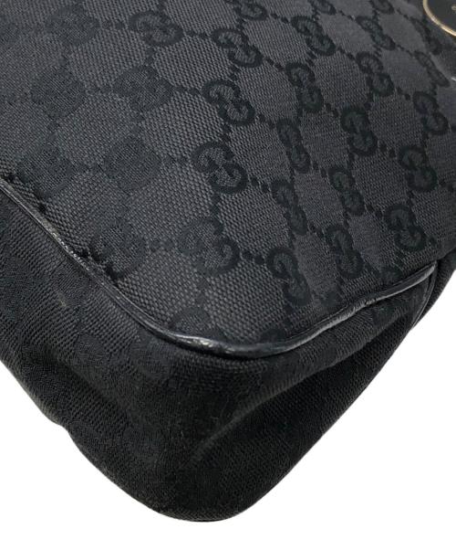 GUCCI（グッチ）GUCCI (グッチ) GGキャンバス ショルダーバッグ ブラック サイズ:下記参照の古着・服飾アイテム