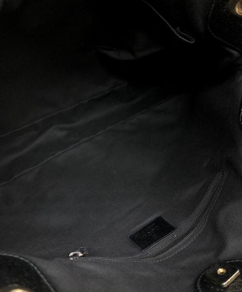 GUCCI（グッチ）GUCCI (グッチ) GGキャンバス ショルダーバッグ ブラック サイズ:下記参照の古着・服飾アイテム
