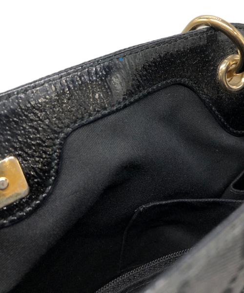 GUCCI（グッチ）GUCCI (グッチ) GGキャンバス ショルダーバッグ ブラック サイズ:下記参照の古着・服飾アイテム
