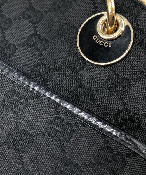 GUCCI（グッチ）GUCCI (グッチ) GGキャンバス ショルダーバッグ ブラック サイズ:下記参照の古着・服飾アイテム
