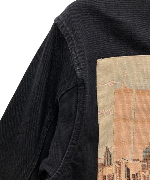 SUPREME（シュプリーム）Supreme (シュプリーム) NY Tapestry Denim Chore Coat ブラック サイズ:Mの古着・服飾アイテム