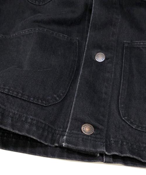 SUPREME（シュプリーム）Supreme (シュプリーム) NY Tapestry Denim Chore Coat ブラック サイズ:Mの古着・服飾アイテム