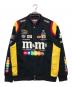 JH Design（ジェイエイチデザイン）の古着「m&m's レーシングジャケット」｜ブラック×イエロー