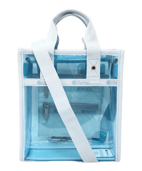 LeSportsac（レスポートサック）LeSportsac (レスポートサック) CLEAR MINI N/S TOTE スカイブルー サイズ:下記参照 未使用品の古着・服飾アイテム