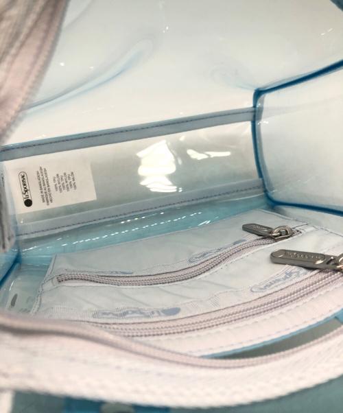 LeSportsac（レスポートサック）LeSportsac (レスポートサック) CLEAR MINI N/S TOTE スカイブルー サイズ:下記参照 未使用品の古着・服飾アイテム