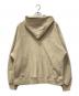 Champion (チャンピオン) N.HOOLYWOOD (エヌ ハリウッド) SNAP HOODIE SWEATSHIRT ベージュ サイズ:L：17000円