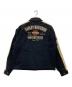 HARLEY-DAVIDSON (ハーレーダビッドソン) バック刺繍レーシングジャケット ブラック サイズ:L：16000円