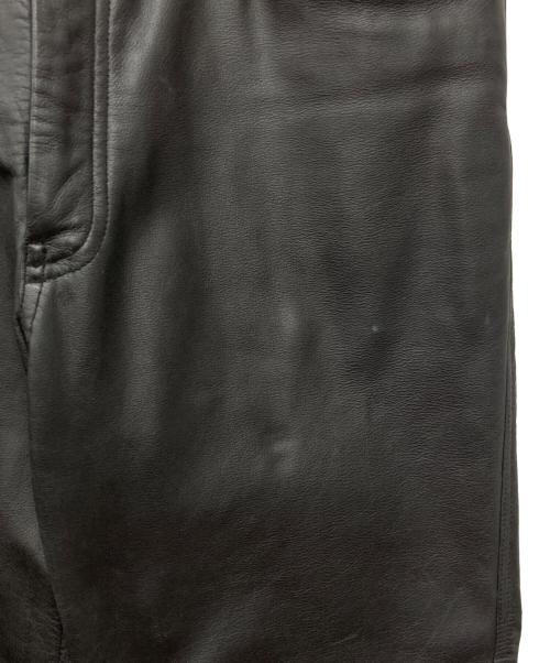 HARLEY-DAVIDSON（ハーレーダビッドソン）HARLEY-DAVIDSON (ハーレーダビッドソン) レザーパンツ ブラック サイズ:38の古着・服飾アイテム