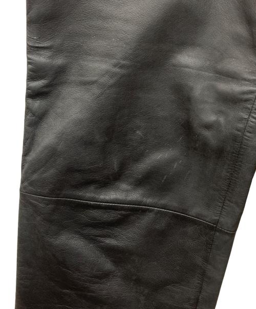 HARLEY-DAVIDSON（ハーレーダビッドソン）HARLEY-DAVIDSON (ハーレーダビッドソン) レザーパンツ ブラック サイズ:38の古着・服飾アイテム