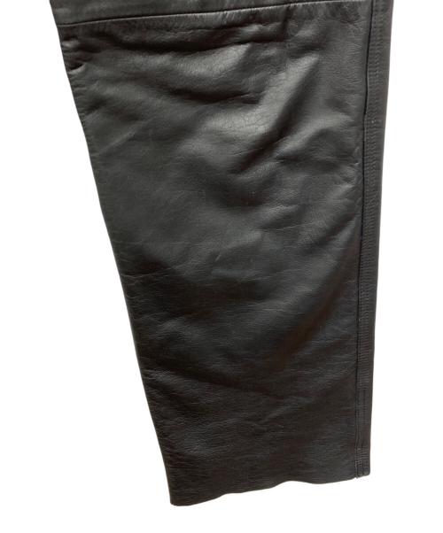 HARLEY-DAVIDSON（ハーレーダビッドソン）HARLEY-DAVIDSON (ハーレーダビッドソン) レザーパンツ ブラック サイズ:38の古着・服飾アイテム
