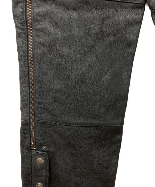 HARLEY-DAVIDSON（ハーレーダビッドソン）HARLEY-DAVIDSON (ハーレーダビッドソン) レザーチャップス ブラック サイズ:XLの古着・服飾アイテム