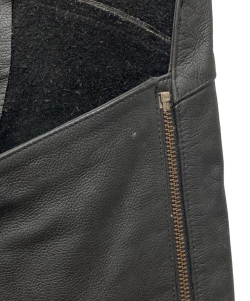 HARLEY-DAVIDSON（ハーレーダビッドソン）HARLEY-DAVIDSON (ハーレーダビッドソン) レザーチャップス ブラック サイズ:XLの古着・服飾アイテム