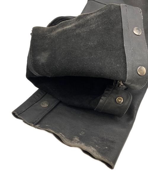 HARLEY-DAVIDSON（ハーレーダビッドソン）HARLEY-DAVIDSON (ハーレーダビッドソン) レザーチャップス ブラック サイズ:XLの古着・服飾アイテム