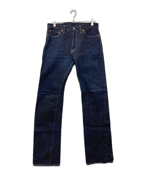 THE FLAT HEAD（ザ・フラットヘッド）THE FLAT HEAD (ザ・フラットヘッド) セルビッチデニムパンツ ブルー サイズ:W34の古着・服飾アイテム