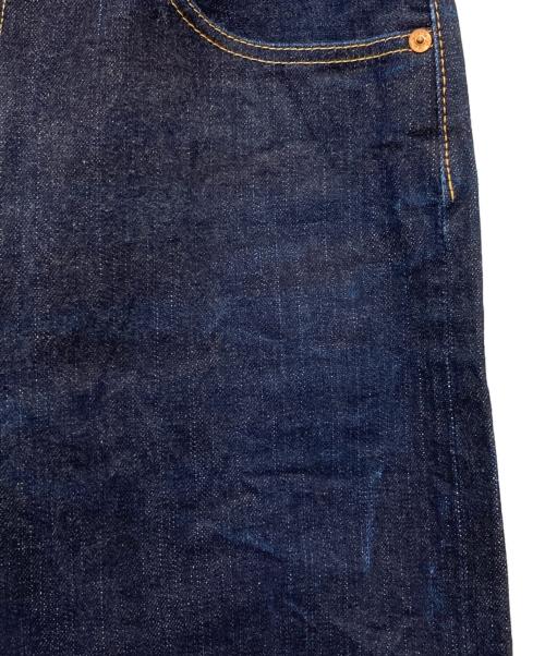 THE FLAT HEAD（ザ・フラットヘッド）THE FLAT HEAD (ザ・フラットヘッド) セルビッチデニムパンツ ブルー サイズ:W34の古着・服飾アイテム