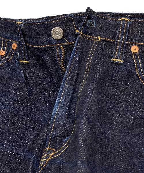 THE FLAT HEAD（ザ・フラットヘッド）THE FLAT HEAD (ザ・フラットヘッド) セルビッチデニムパンツ ブルー サイズ:W34の古着・服飾アイテム