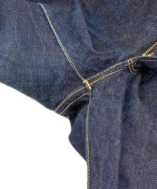 THE FLAT HEAD（ザ・フラットヘッド）THE FLAT HEAD (ザ・フラットヘッド) セルビッチデニムパンツ ブルー サイズ:W34の古着・服飾アイテム