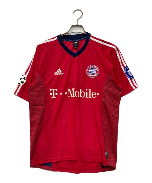 adidas（アディダス）adidas (アディダス) ゲームシャツ レッド サイズ:J:Oの古着・服飾アイテム