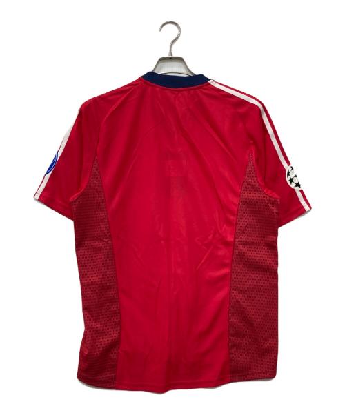 adidas（アディダス）adidas (アディダス) ゲームシャツ レッド サイズ:J:Oの古着・服飾アイテム