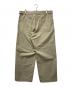 AURALEE (オーラリー) WASHED FINX SILK CHAMBRAY BELTED PANTS カーキ サイズ:4：30000円