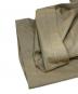 中古・古着 AURALEE (オーラリー) WASHED FINX SILK CHAMBRAY BELTED PANTS カーキ サイズ:4：30000円