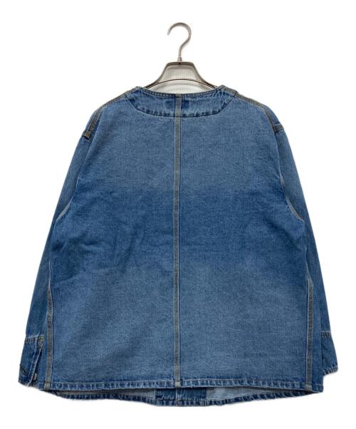 JOURNAL STANDARD relume（ジャーナルスタンダード レリューム）JOURNAL STANDARD relume (ジャーナルスタンダード レリューム) 11.5ozデニムカバーオールジャケット ブルー サイズ:38 未使用品の古着・服飾アイテム