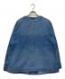 JOURNAL STANDARD relume (ジャーナルスタンダード レリューム) 11.5ozデニムカバーオールジャケット ブルー サイズ:38 未使用品：8000円
