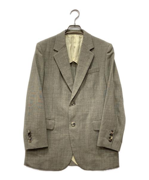 YLEVE（イレーヴ）YLEVE (イレーヴ) TOP OVERDYE SUMMER WOOL JK グレーの古着・服飾アイテム