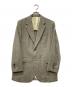 YLEVE（イレーヴ）の古着「TOP OVERDYE SUMMER WOOL JK」｜グレー