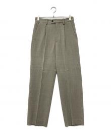 YLEVE（イレーヴ）の古着「High Twist Summer Wool Oxford Trouser」｜グレー
