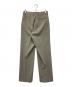 YLEVE (イレーヴ) High Twist Summer Wool Oxford Trouser グレー サイズ:1：7000円