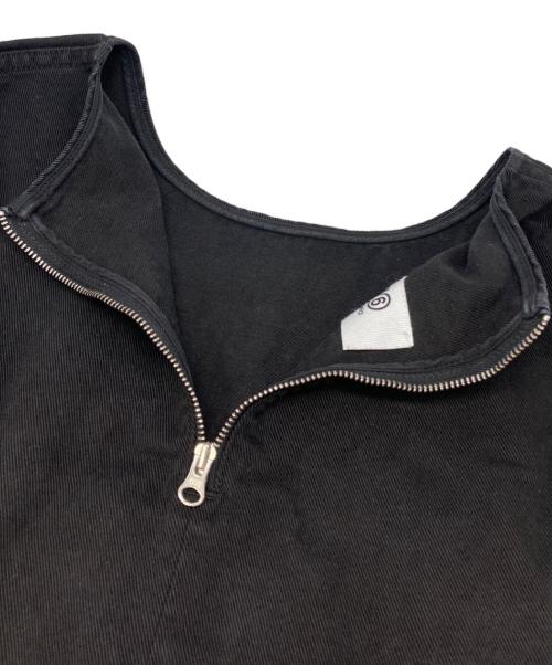 MM6 Maison Margiela（エムエムシックスメゾンマルジェラ）MM6 Maison Margiela (エムエムシックスメゾンマルジェラ) オーバーサイズSSカットソー ブラック サイズ:40の古着・服飾アイテム