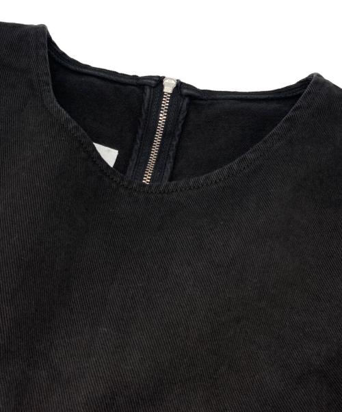 MM6 Maison Margiela（エムエムシックスメゾンマルジェラ）MM6 Maison Margiela (エムエムシックスメゾンマルジェラ) オーバーサイズSSカットソー ブラック サイズ:40の古着・服飾アイテム