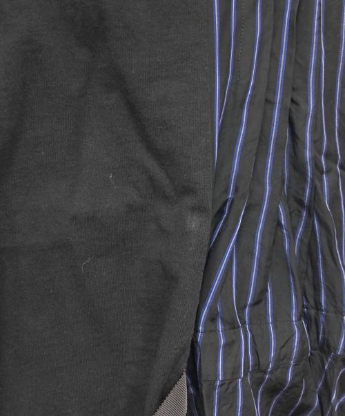 sacai（サカイ）sacai (サカイ) The Big Lebowski ドッキングTシャツ ブラック サイズ:1の古着・服飾アイテム