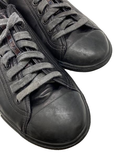 PRADA SPORTS（プラダスポーツ）PRADA SPORTS (プラダスポーツ) レザースニーカー ブラック サイズ:10の古着・服飾アイテム