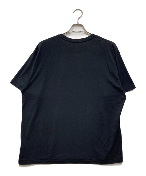 WITT（ウィット）WITT (ウィット) SUPER 160‘s MELINO WOOL GLITTER T-SHITS ブラック サイズ:OSの古着・服飾アイテム