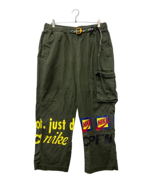 NIKE（ナイキ）NIKE (ナイキ) CPFM (カクタスプラント フリーマーケット) Trackpants オリーブ サイズ:Lの古着・服飾アイテム