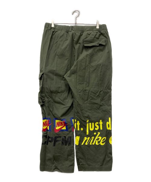 NIKE（ナイキ）NIKE (ナイキ) CPFM (カクタスプラント フリーマーケット) Trackpants オリーブ サイズ:Lの古着・服飾アイテム