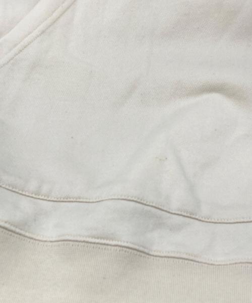 maison kitsune（メゾンキツネ）MAISON KITSUNE (メゾンキツネ) レインボーフォックスパーカー アイボリー サイズ:Lの古着・服飾アイテム