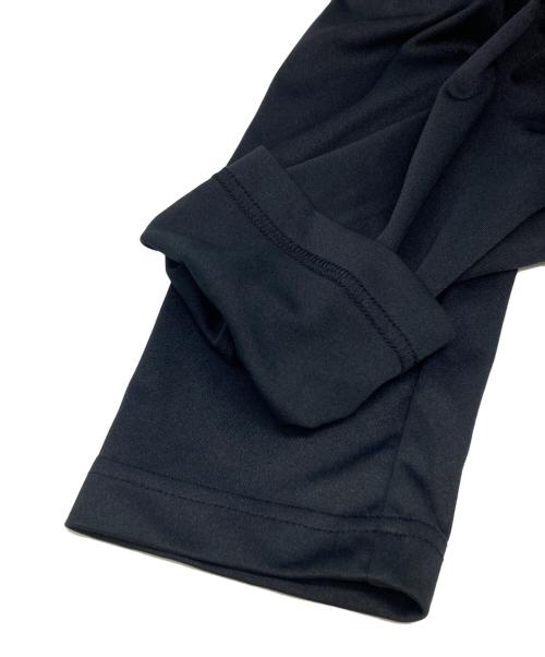 COMME des GARCONS（コムデギャルソン）COMME des GARCONS (コムデギャルソン) ギャザー切替カットソー ブラック×レッド サイズ:Mの古着・服飾アイテム